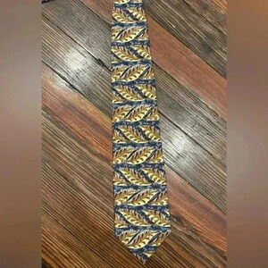 Imaggio 2 By Robert Talbott Finest Silk Handsewn In Italy Mens  Blue Neck Tie